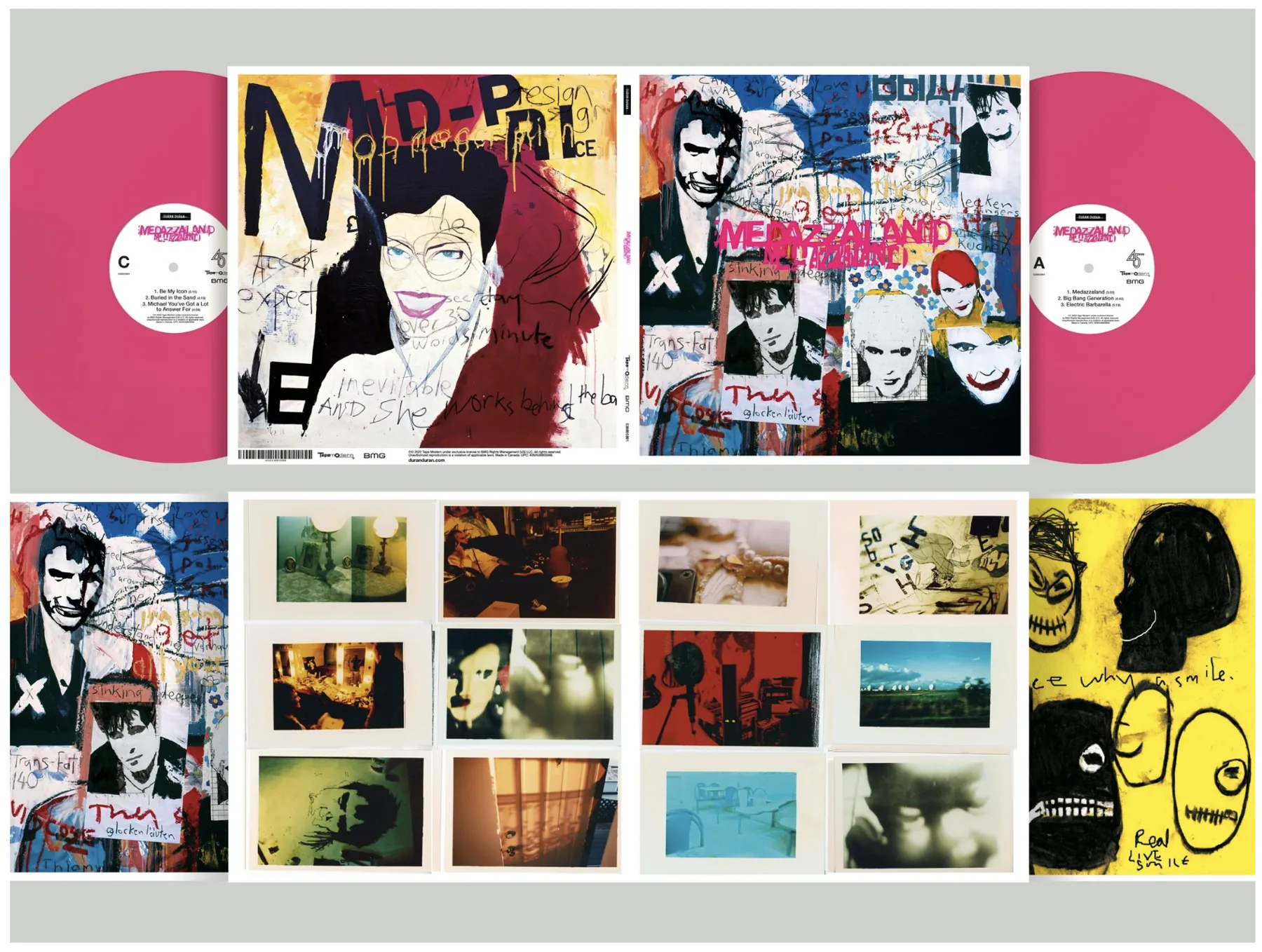 Medazzaland archive spread