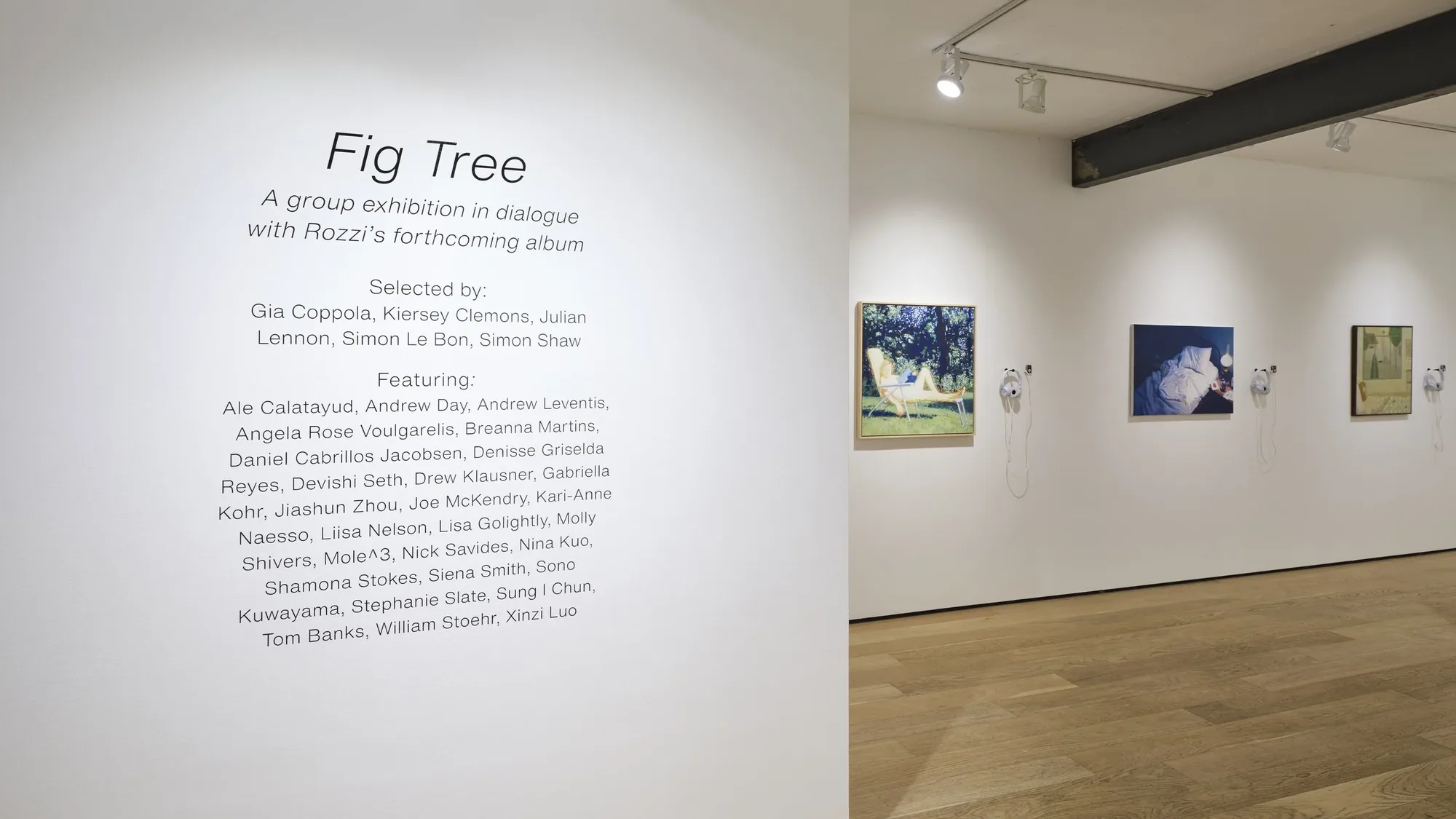 Ki Smith Gallery exhibition wall