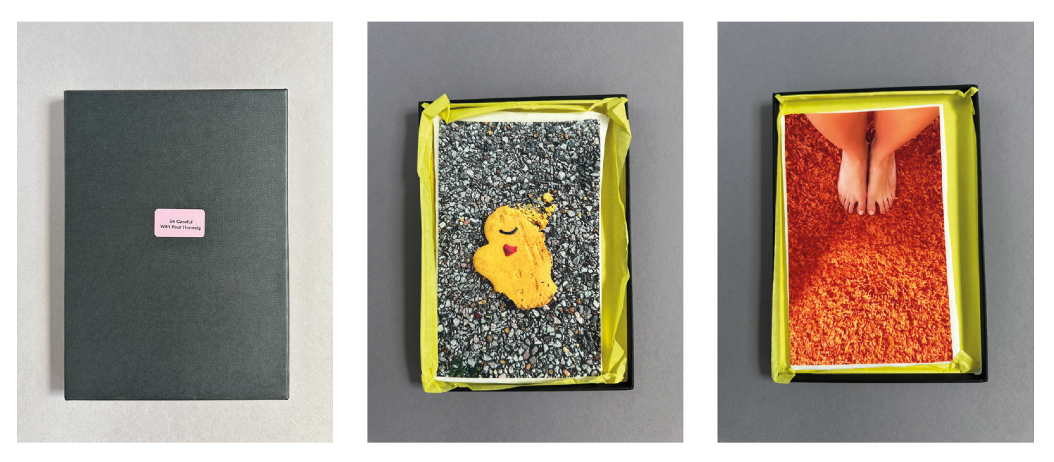 Rozzi × Ki Smith Soft boxed works triptych