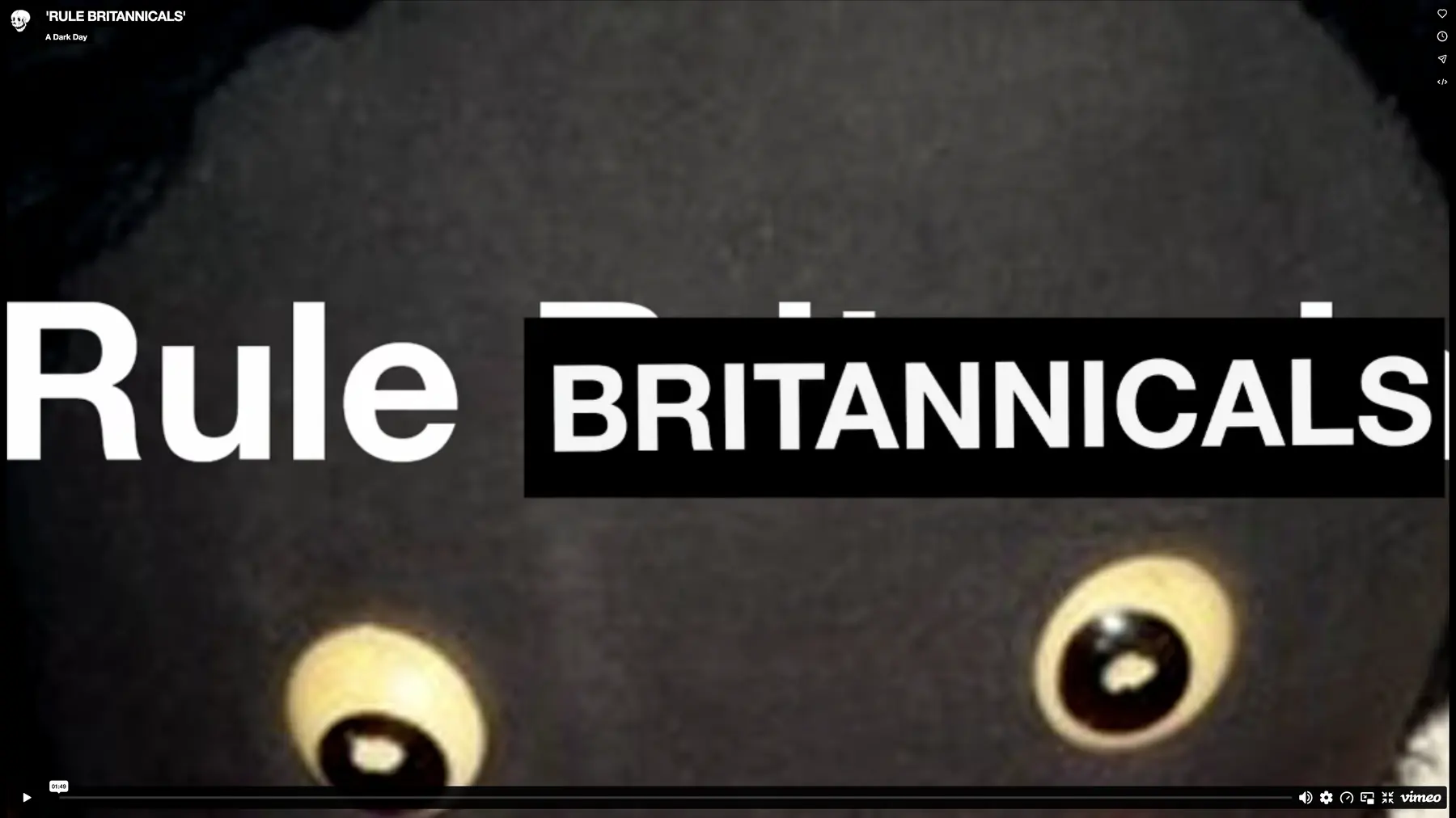 Rule Britannicals title frame