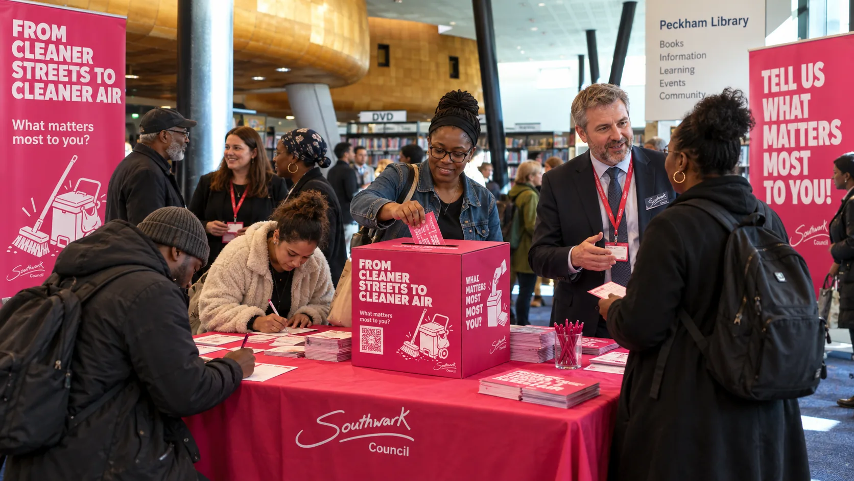 Southwark ballot box activation