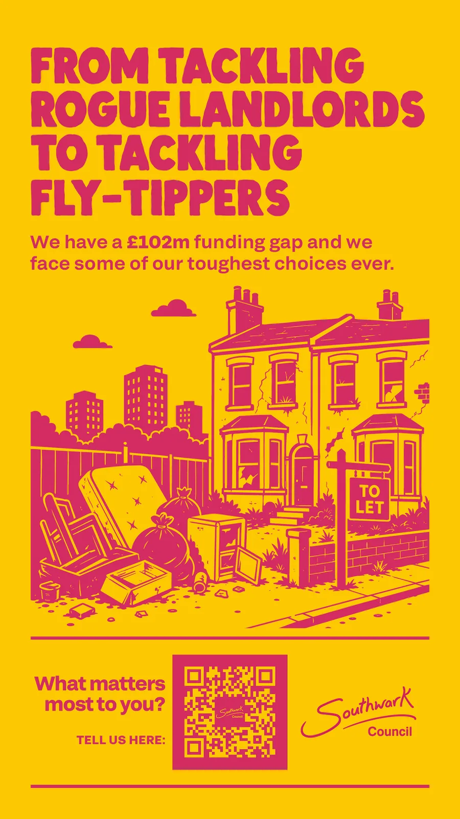 Southwark campaign poster