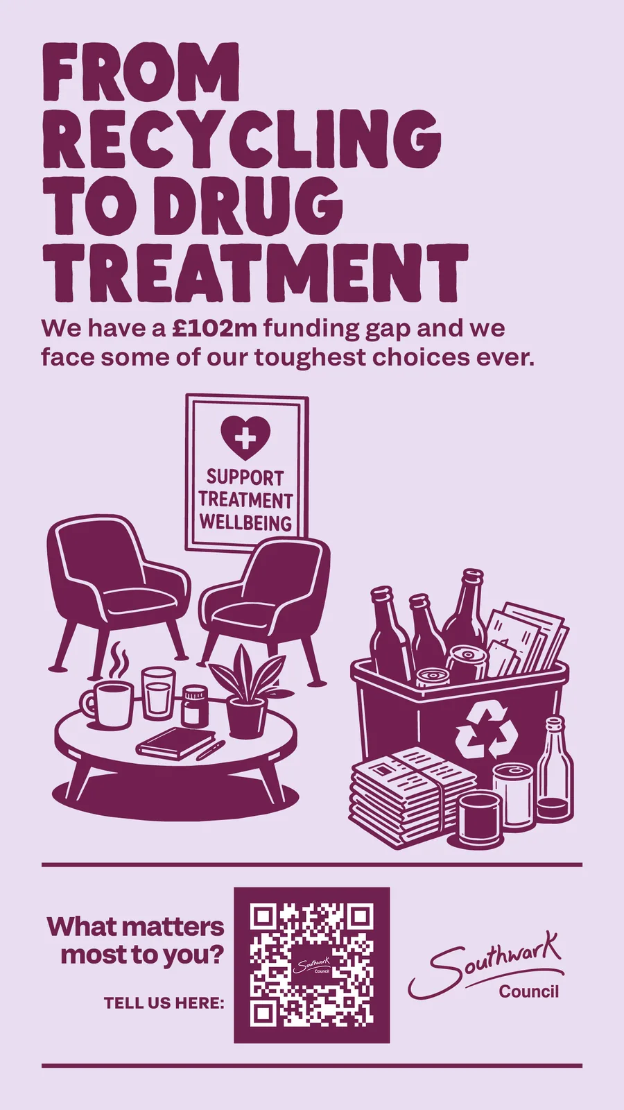 Southwark campaign poster