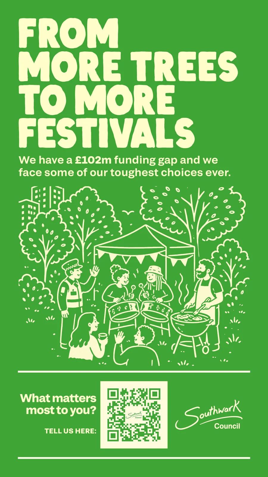 Southwark campaign poster