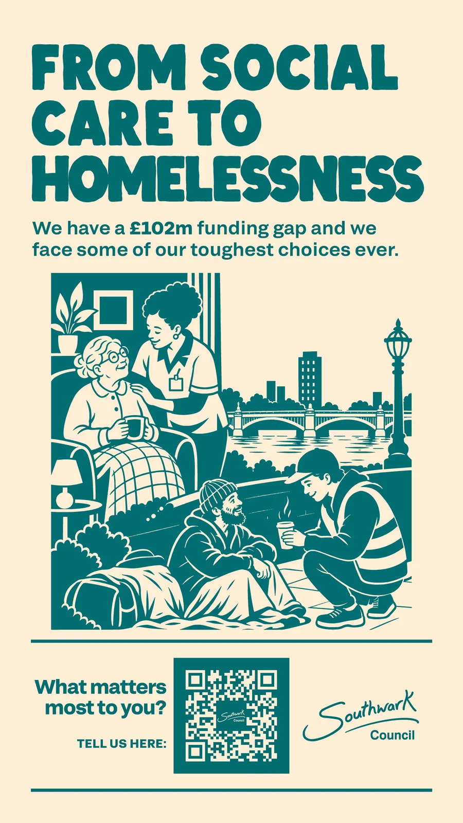 Southwark campaign poster