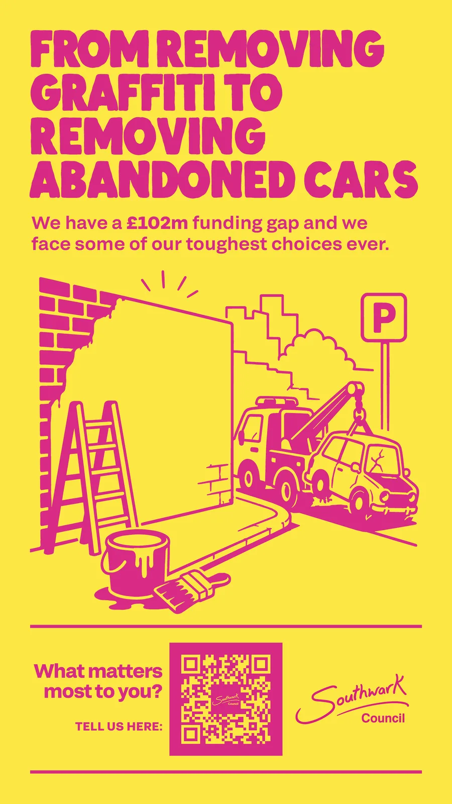 Southwark campaign poster