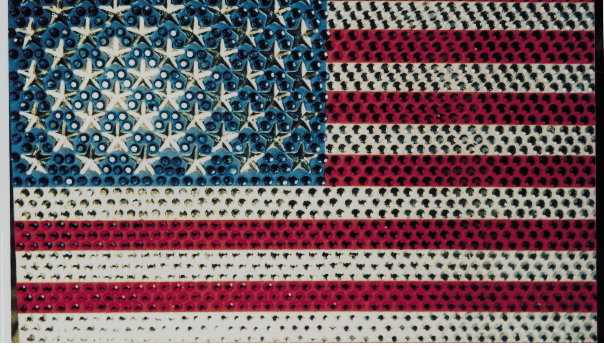 American flag artwork
